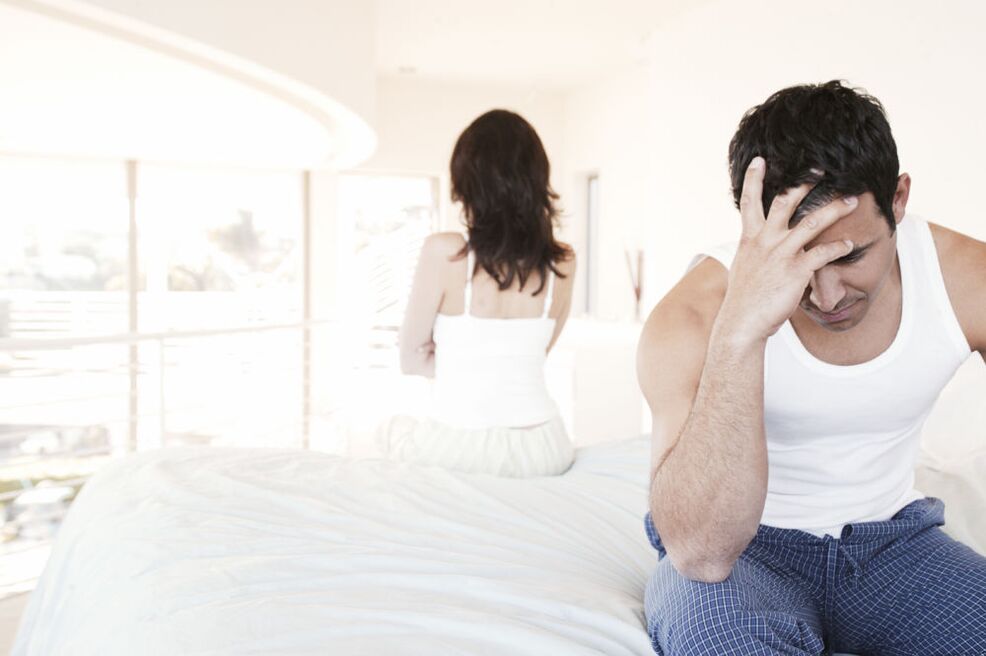 Probleme in einem intimen Leben